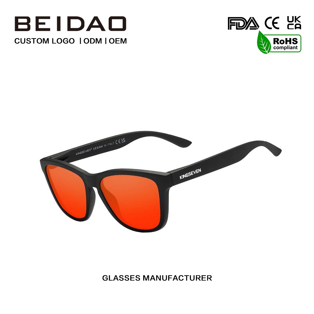 Klasikiniai kvadratiniai TR90 poliarizuoti akiniai nuo saulės