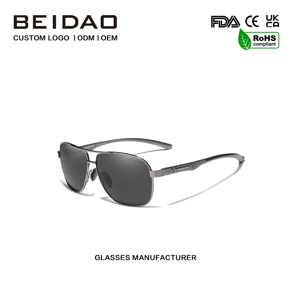 Madingi rankų darbo poliarizuoti akiniai nuo saulės