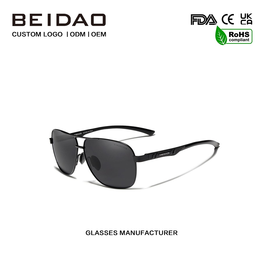 Akiniai Vyriški rankų darbo poliarizuoti akiniai nuo saulės