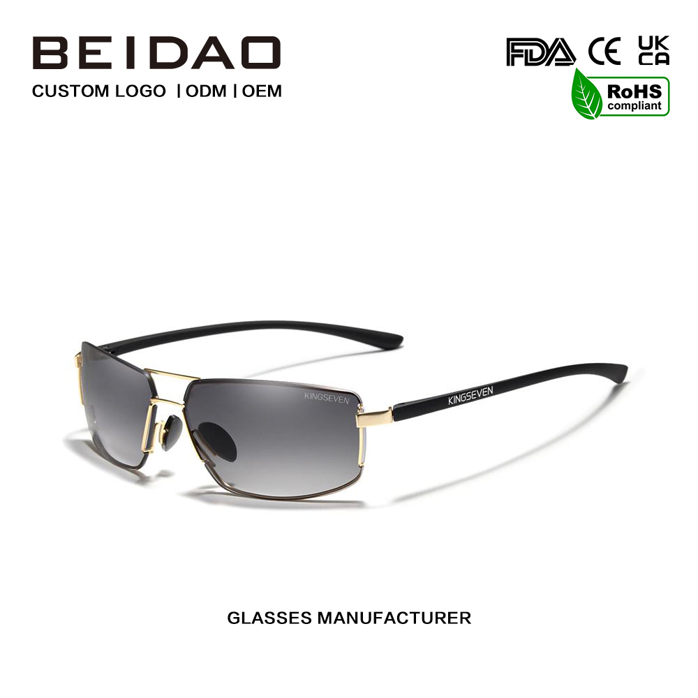 Karštai parduodami madingi aliuminio poliarizuoti akiniai nuo saulės