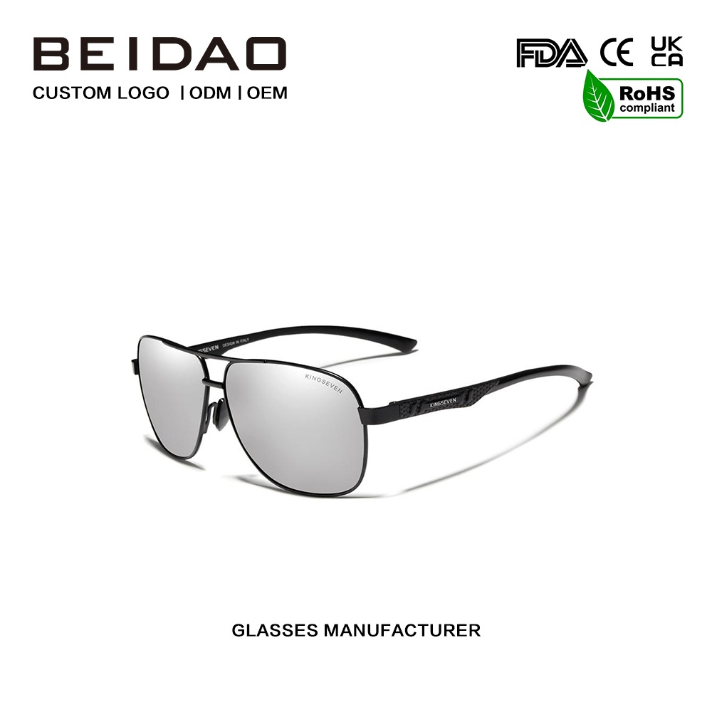 Nauji dizainerio rankų darbo poliarizuoti akiniai nuo saulės