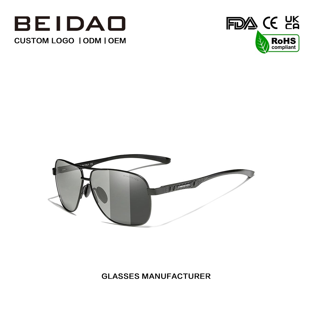 Fotochrominiai rankų darbo poliarizuoti akiniai nuo saulės